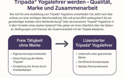 Tripada® Yogalehrer werden – Qualität, Marke und Zusammenarbeit