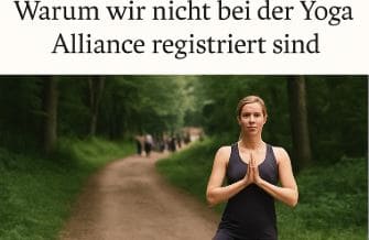Yogalehrerin auf ihrem eigenen Weg
