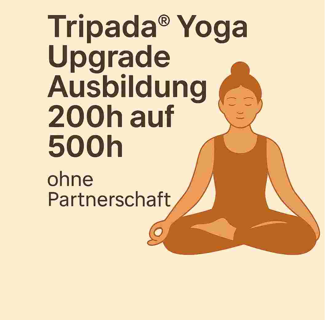 Tripada® Yoga Upgrade 200h auf 500h – ohne Partnerschaft
