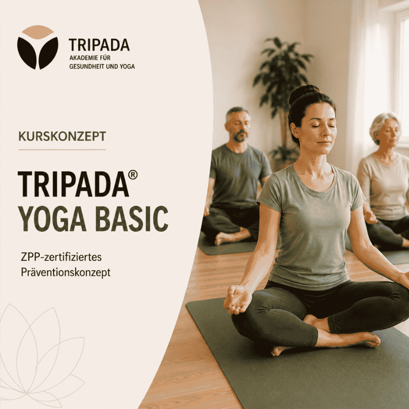 Tripada® Yoga Basic – Kursleiterschulung & Konzeptlizenz